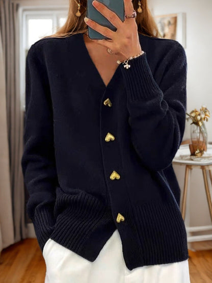 Gilet Femme Élégant en Maille - Cardigan Chic sans Manches pour Toutes Saisons