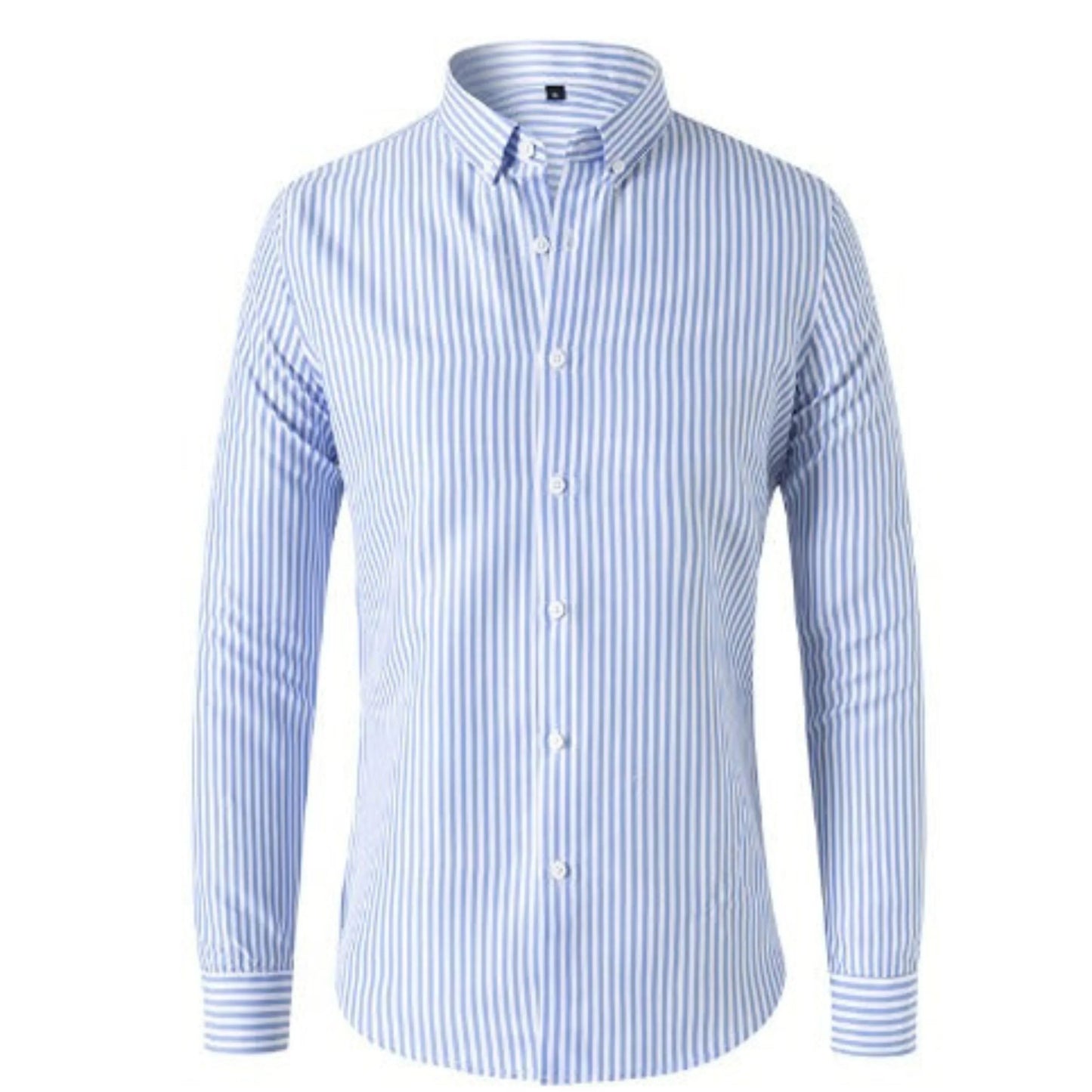 Chemise Homme à Rayures Marines Classique