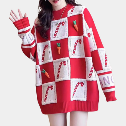 JESSLYN - Pull de Noël pour Femmes