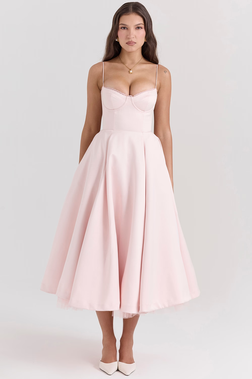 Robe Longue Élégante Femme Minceur Chic