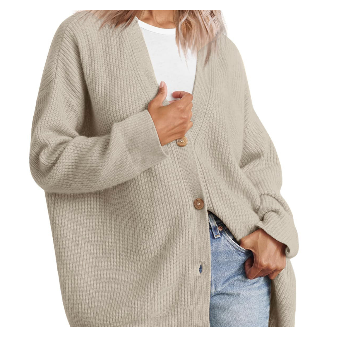 Gilet douillet en maille pour femme | Hiver chaud