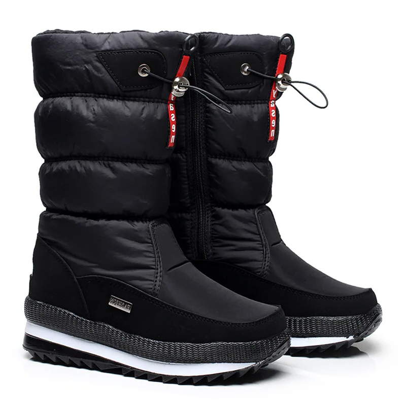 Bottes de pluie robustes à fermeture éclair côté