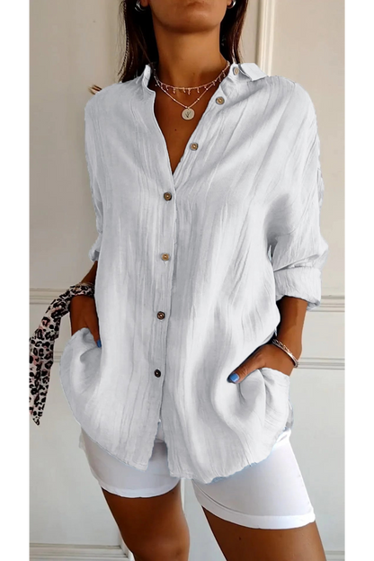 Chemise Élégante Manche Courte Féminine