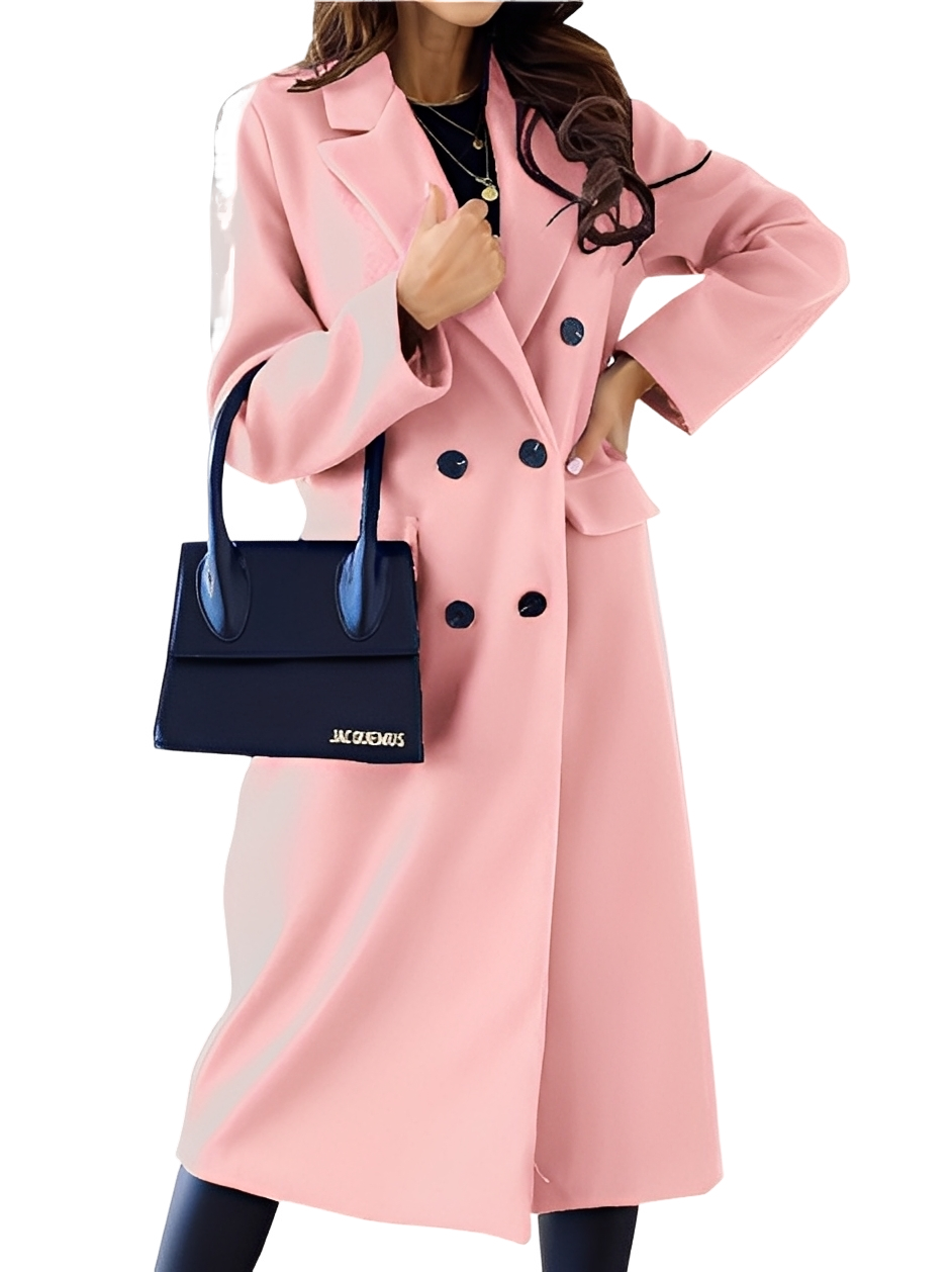 Manteau Femme Élégant Hiver – Veste Chaude et Douce avec Coupe Féminine