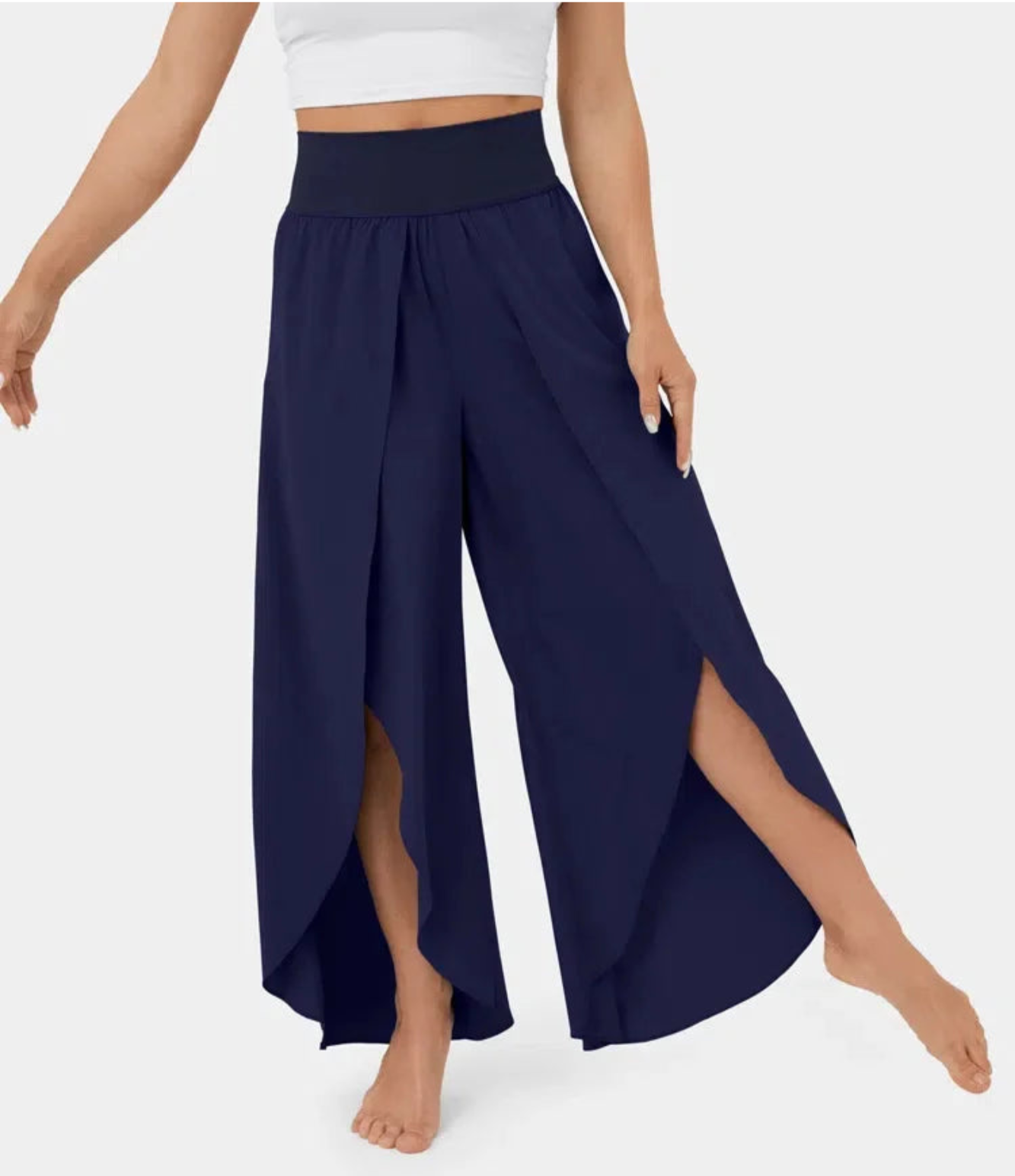 Pantalon Femme Élégant Longueur Complète
