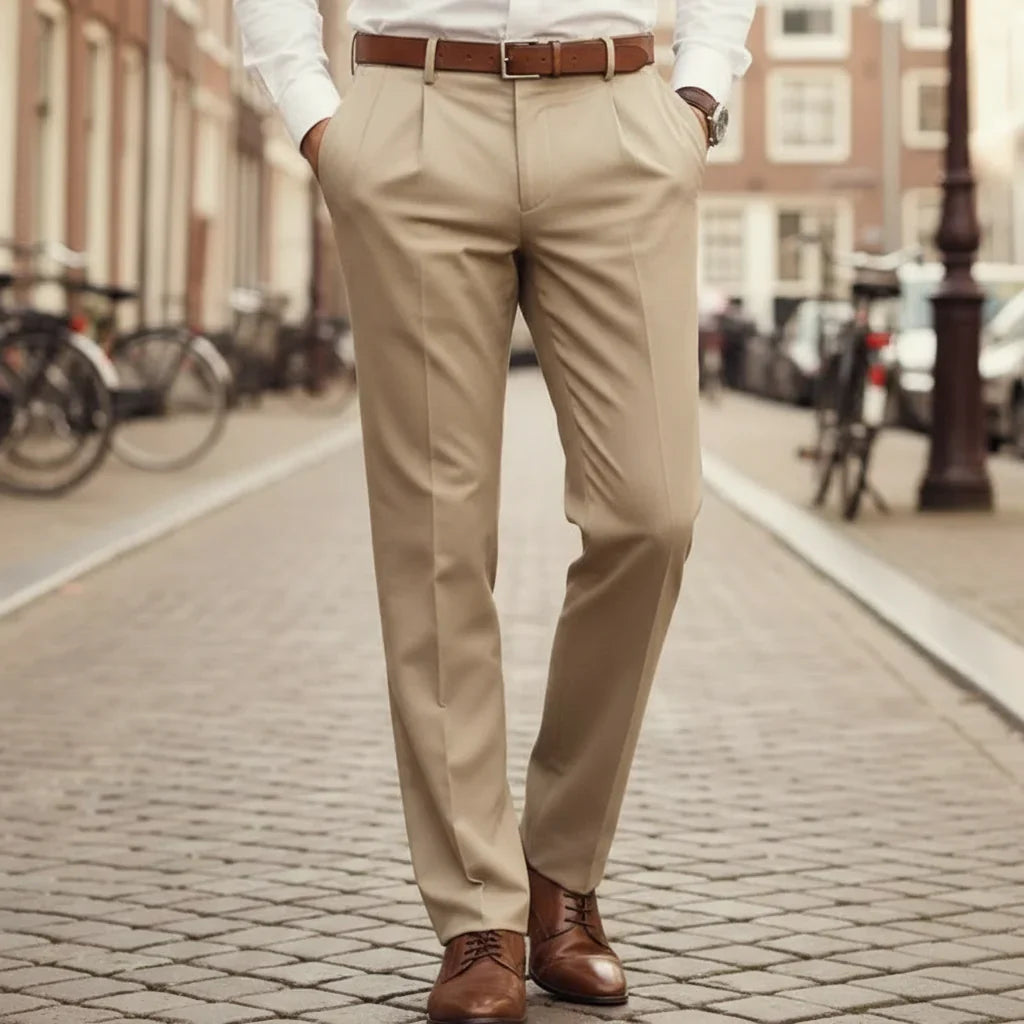 Pantalon Homme Élégant Affaires