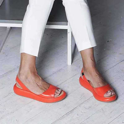 Ballerines Femmes Slingback Élégantes - Chaussures Décontractées et Respirantes