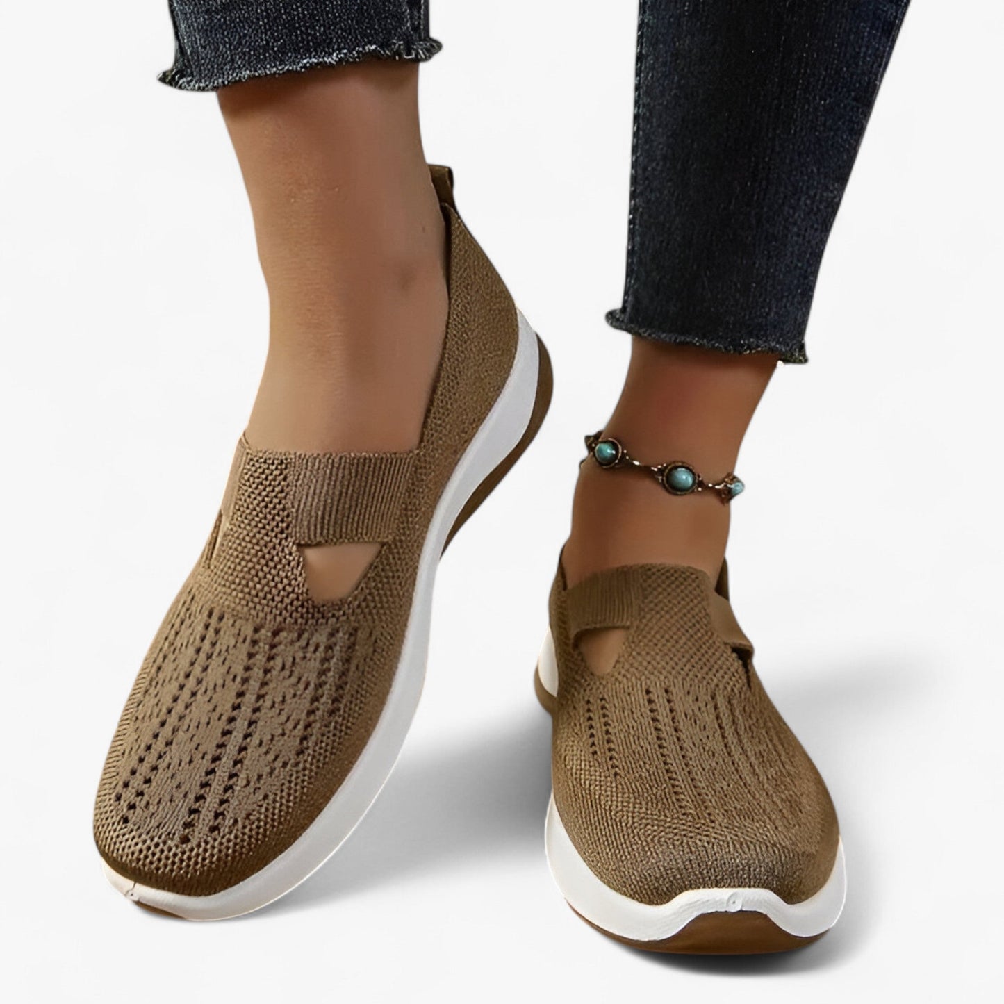 Chaussures féminines légères avec semelle souple et style élégant