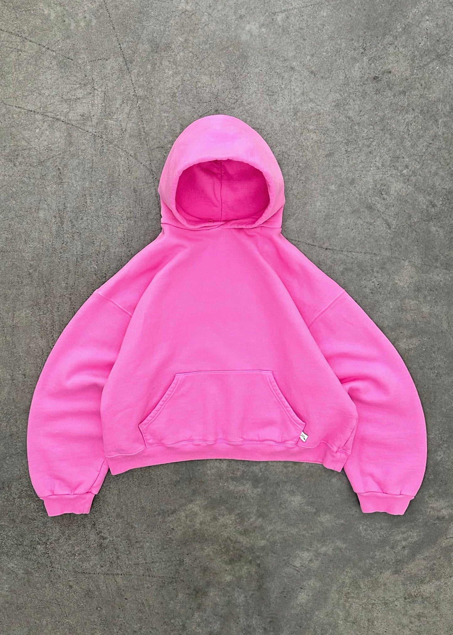 Sweat à capuche noir casual avec poche avant