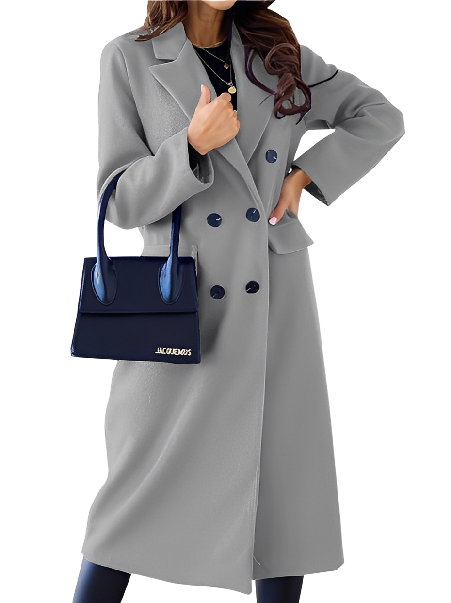 Manteau Femme Élégant Hiver – Veste Chaude et Douce avec Coupe Féminine