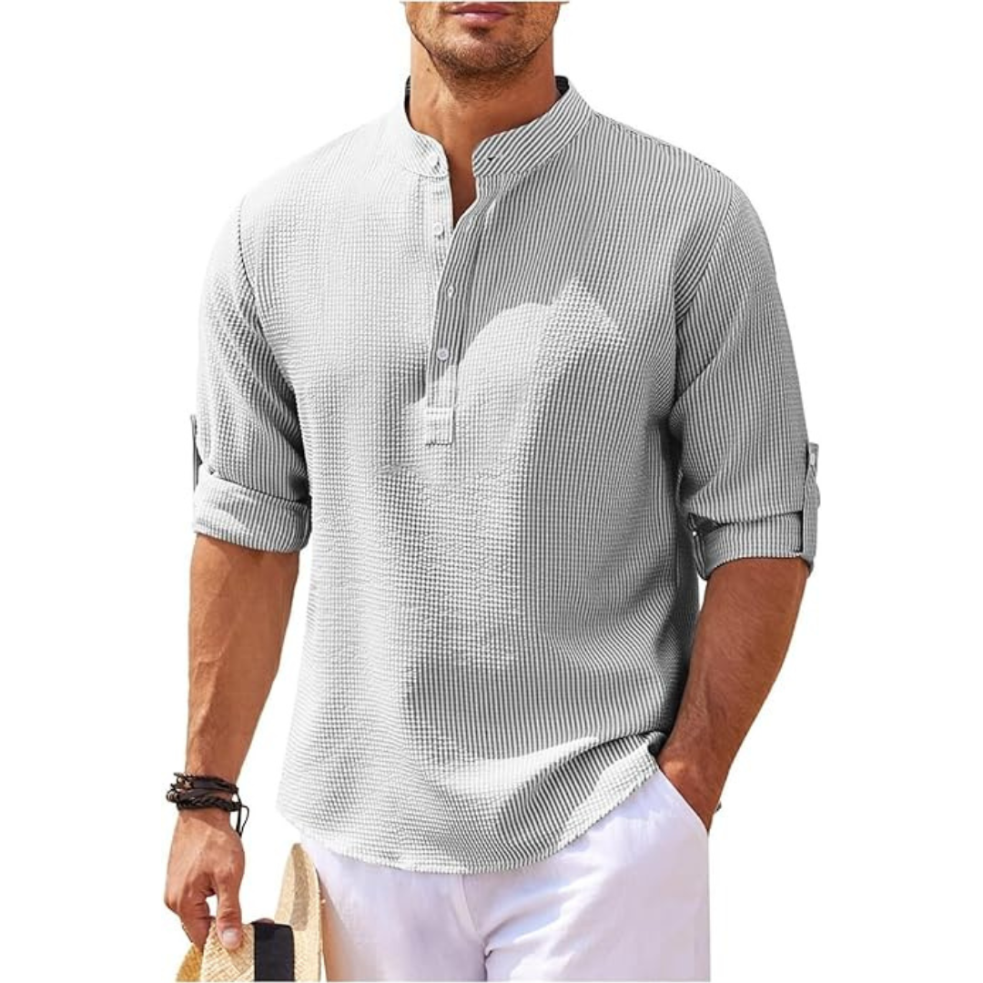 Chemise Homme Relaxe Élégante | Style Détendu - luxestyle
