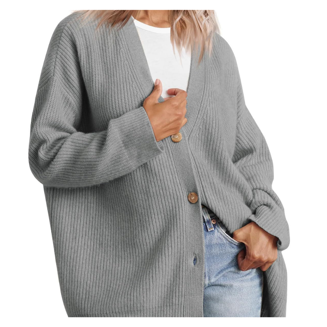 Gilet douillet en maille pour femme | Hiver chaud