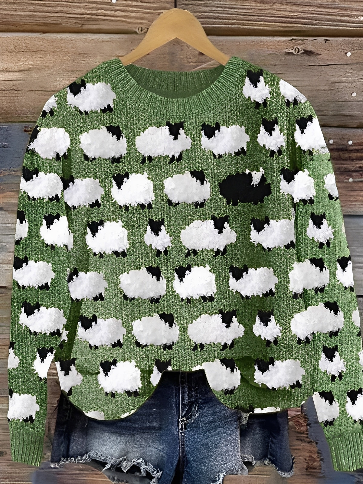 Pull Femme Hiver Douillet Animalier Relaxe - LuxeStyle