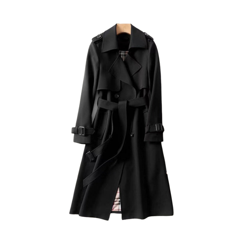 Trench-coat Femme Élégant à Ceinture