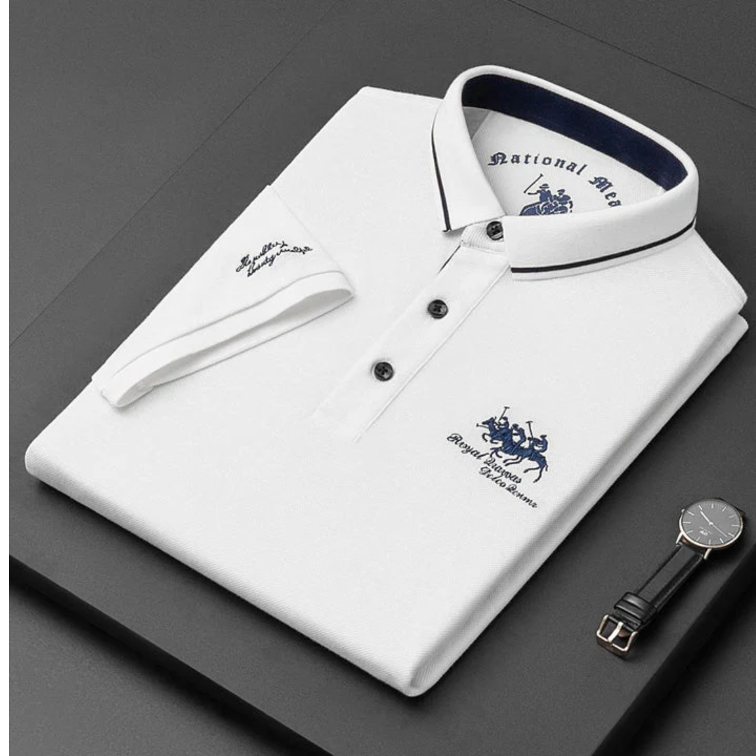 Polo Homme Classique Mi-Boutonné - luxestyle