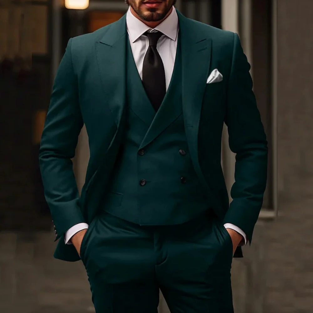 Costume Homme Élégant Slim Fit Moderne