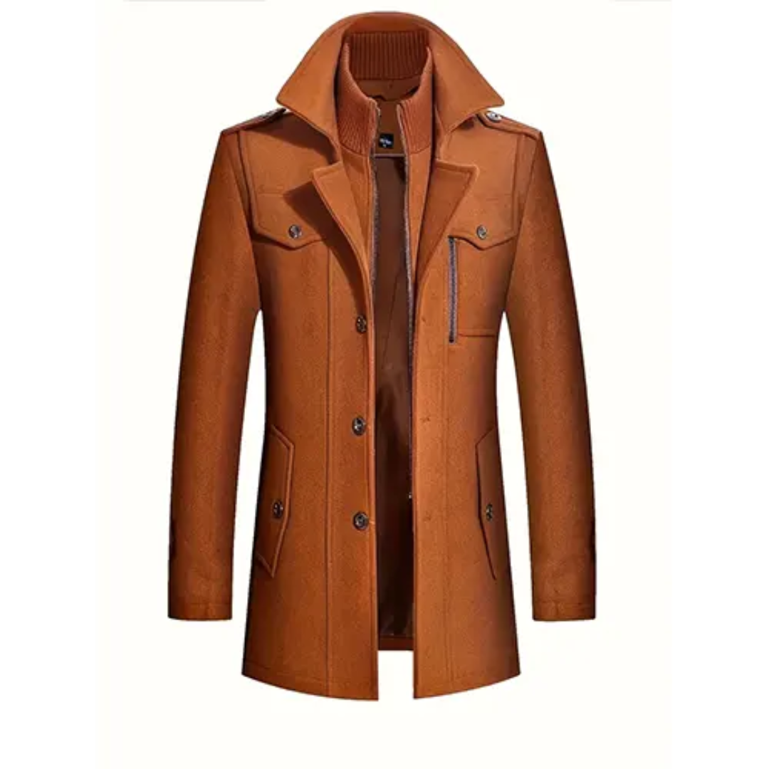 Manteau Homme Hiver Élégant et Long - luxestyle