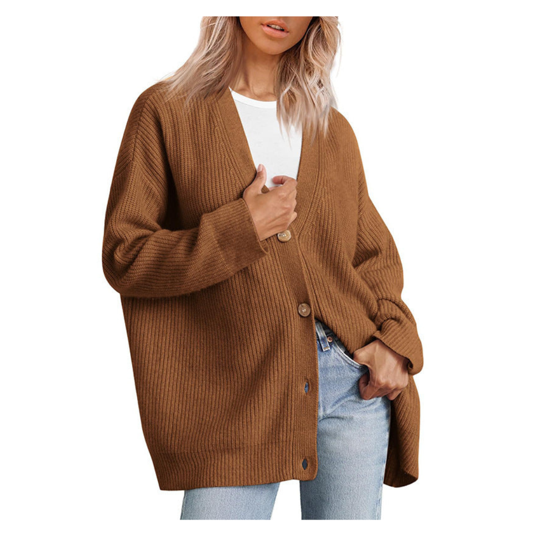 Gilet douillet en maille pour femme | Hiver chaud