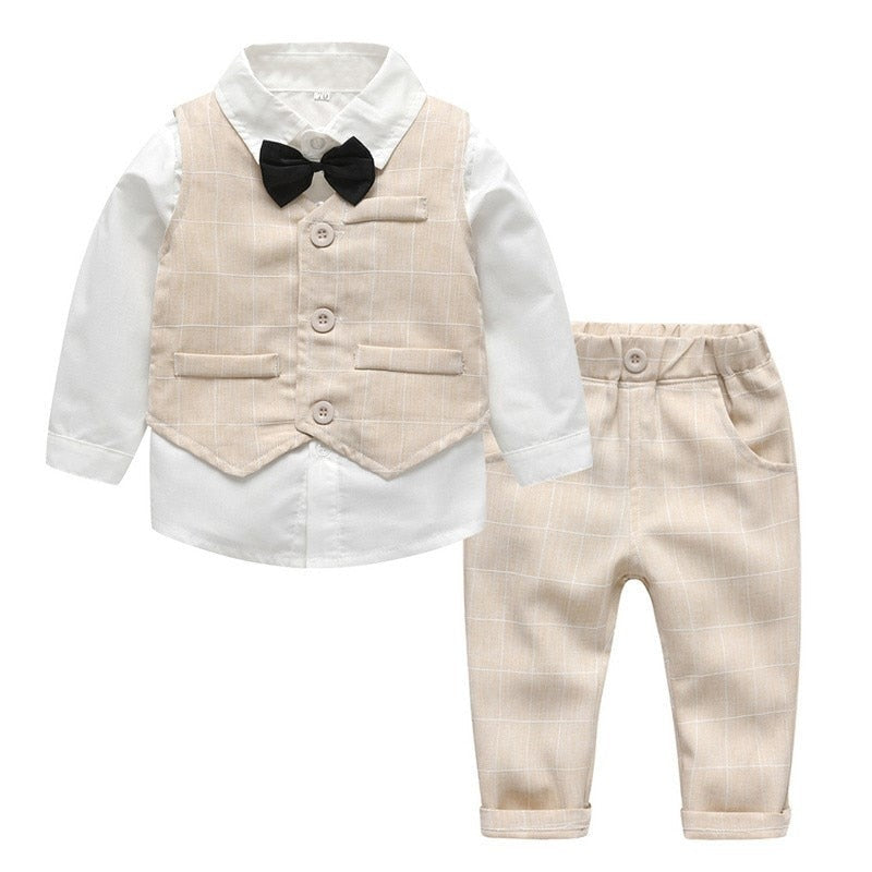 Aiden - Costume Décontracté 3 Pièces Élégant