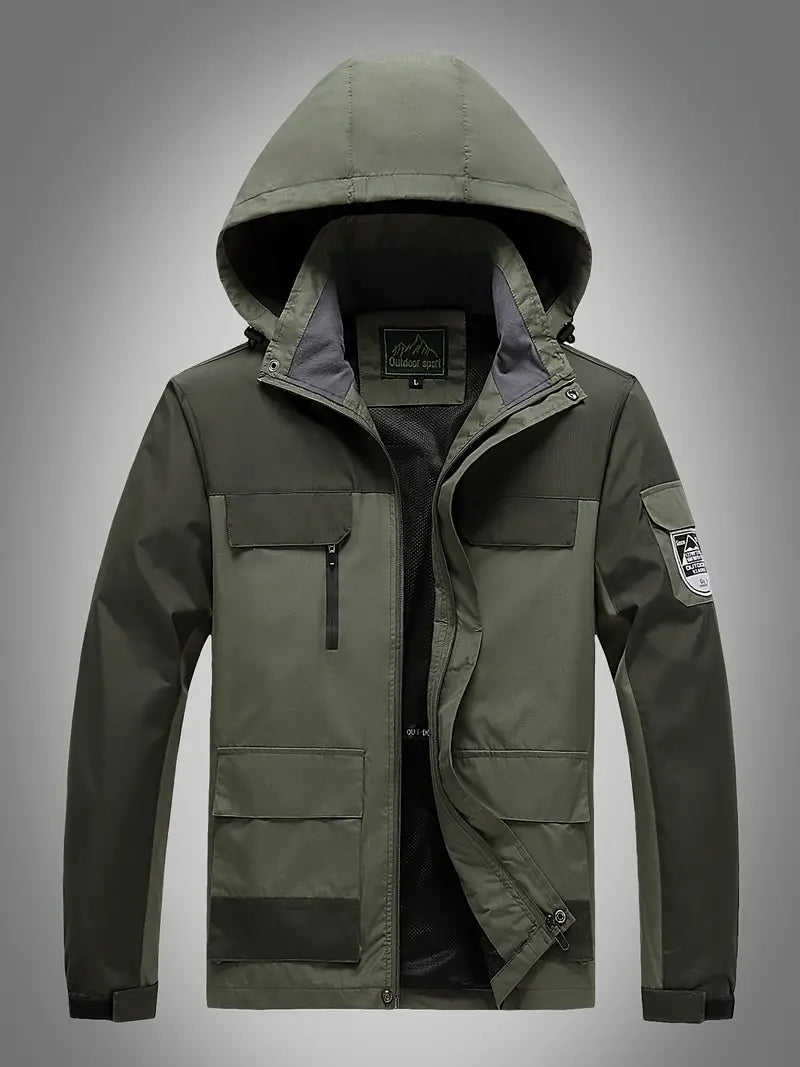 Veste à capuche étanche chic femme
