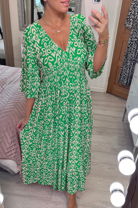 Solaressa™ – Robe Longue Femme Élégante et Fluide pour l'Été