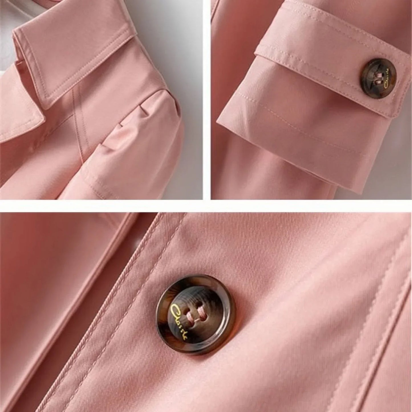 Manteau Femme Élégant - Trench Coat Imperméable Chic et Raffiné - LuxeStyle