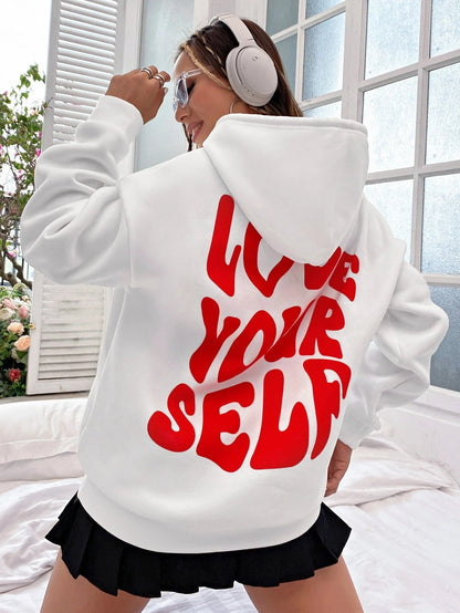 Sweat à Capuche Féminin Doux
