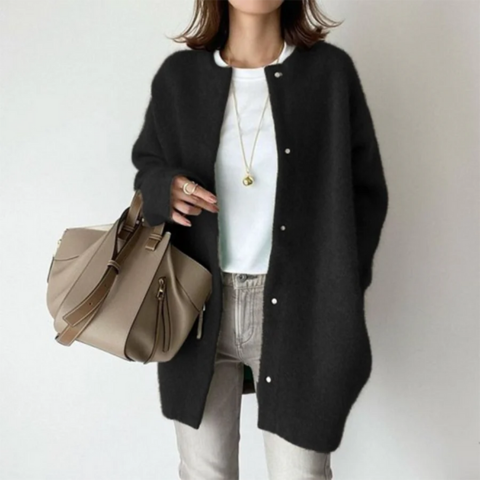 Cardigan Féminin Manches Longues Douillet - LuxeStyle