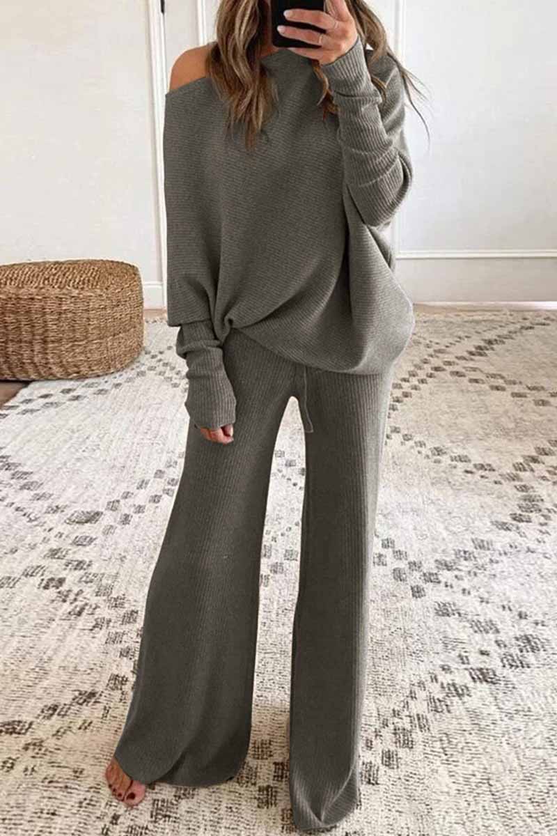 Costume Deux Pièces Femme Confortable et Élégant