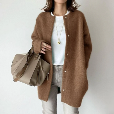 Cardigan Féminin Manches Longues Douillet