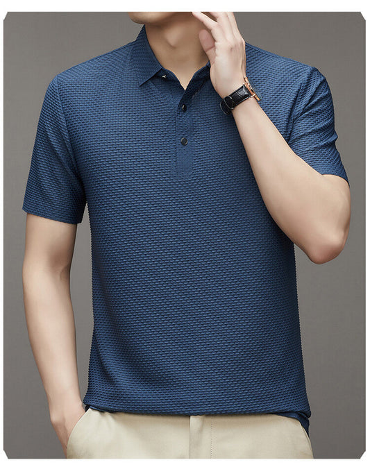 Polo léger pour homme | Manches Courtes - LuxeStyle