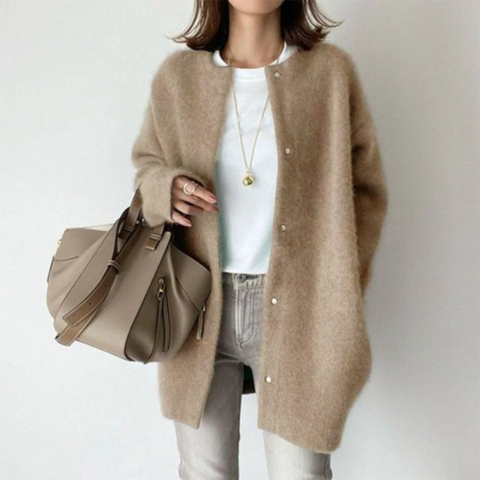 Cardigan Féminin Manches Longues Douillet
