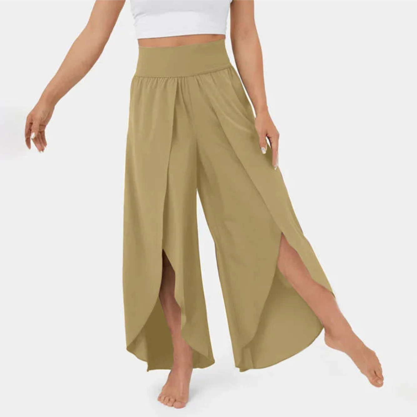 Pantalon Femme Élégant Longueur Complète