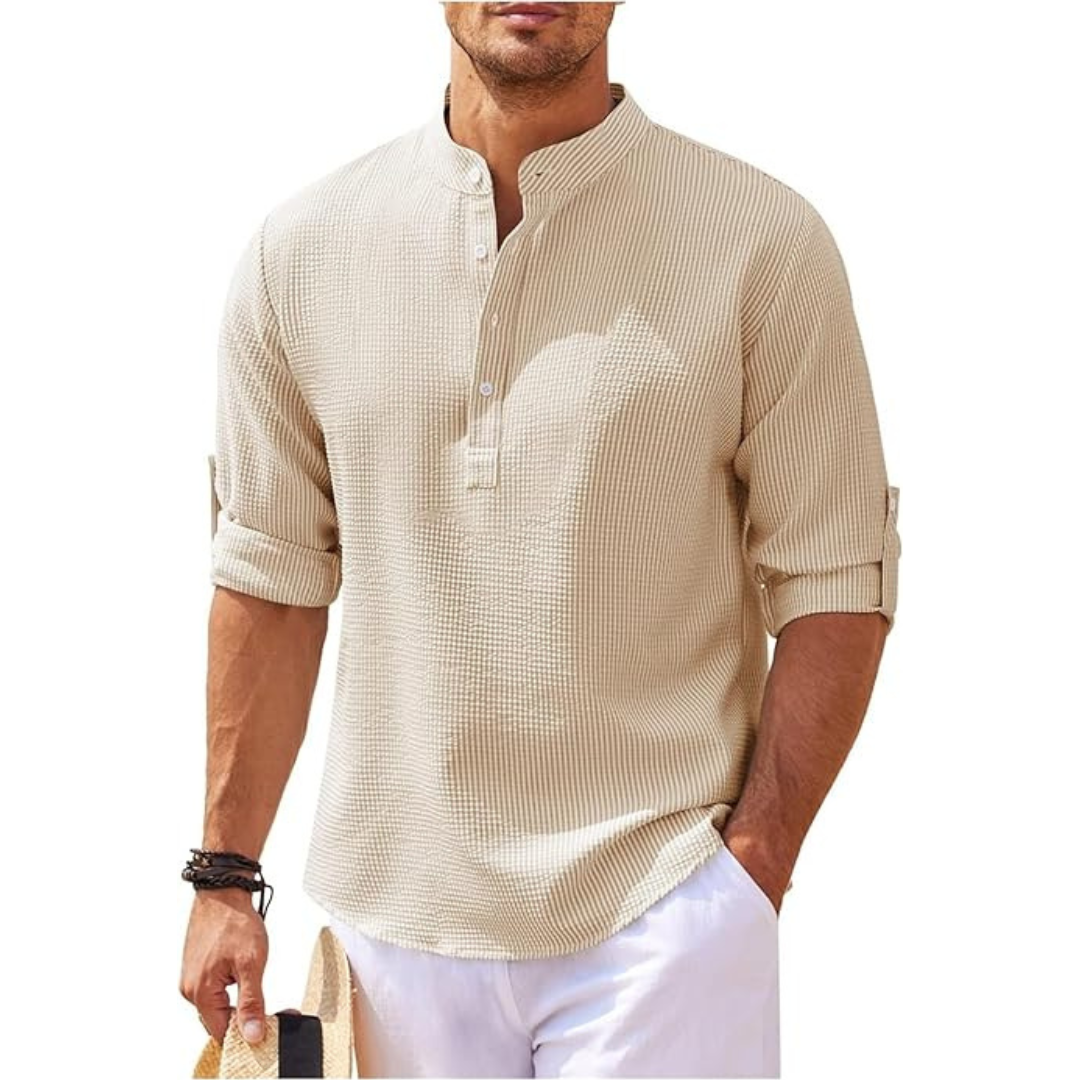 Chemise Homme Relaxe Élégante | Style Détendu
