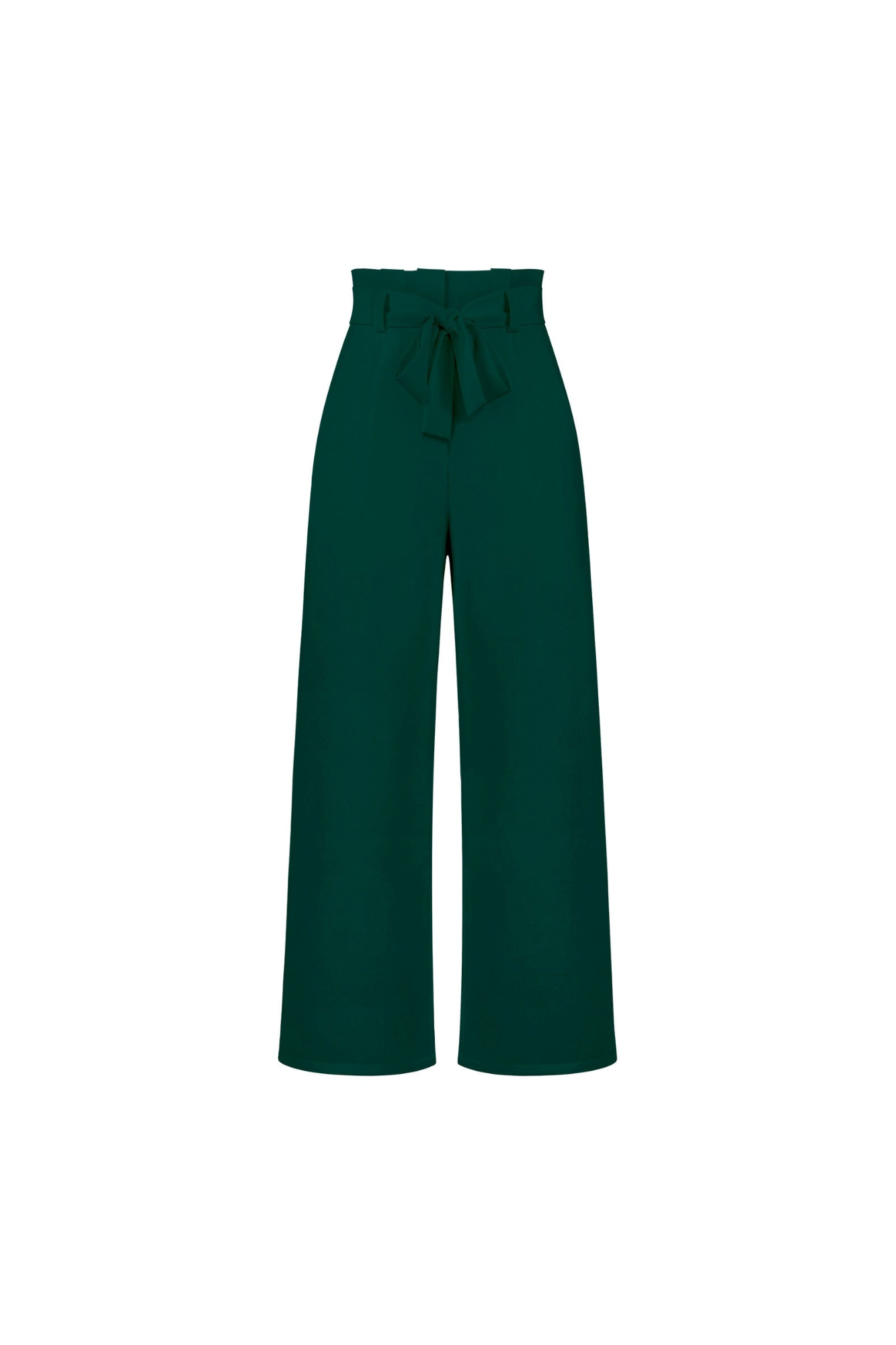 Pantalon Lin Élégant Pour Femme Taille Longue