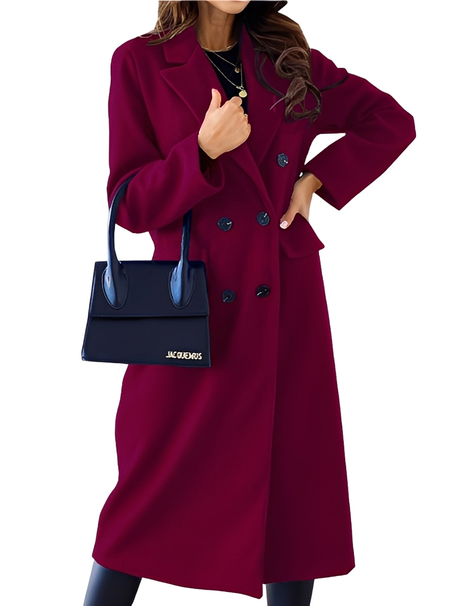 Manteau Femme Élégant Hiver – Veste Chaude et Douce avec Coupe Féminine