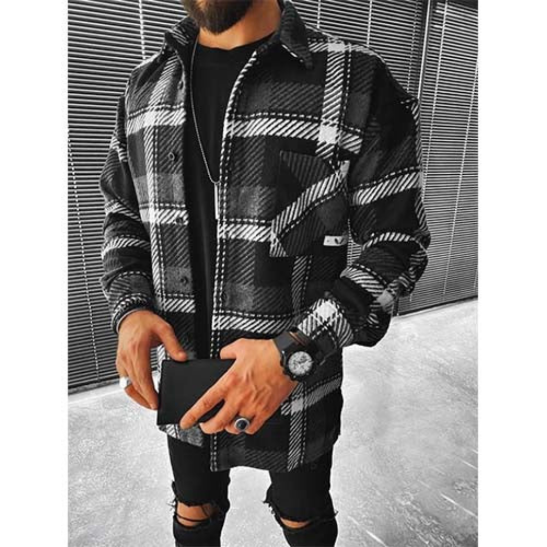 Chemise Hiver Homme Manches Longues Chaude - luxestyle