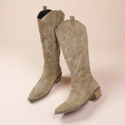 Bottes Western Féminines Confort