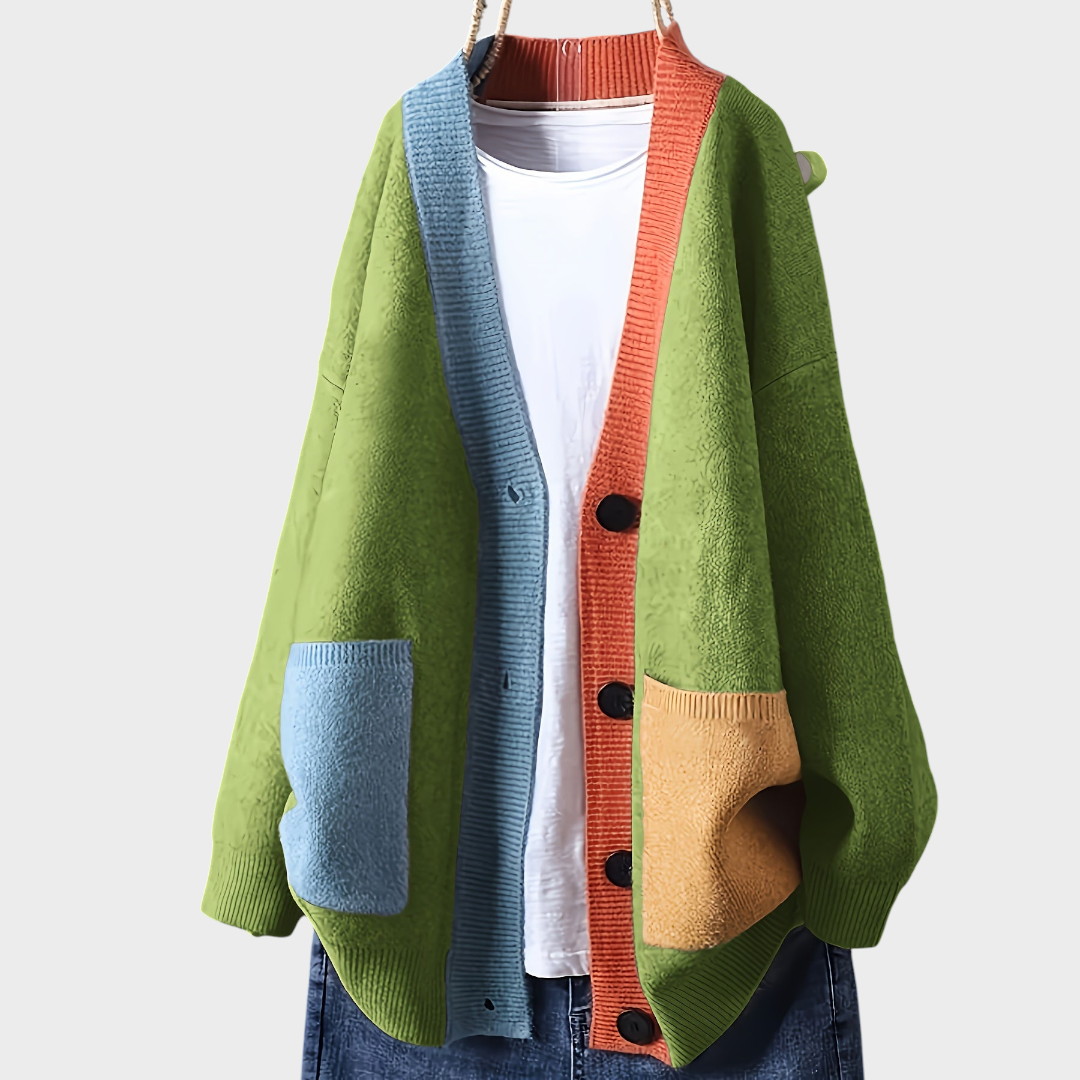 Manteau Détendu Femme avec Poches Spacieuses pour Usage Quotidien