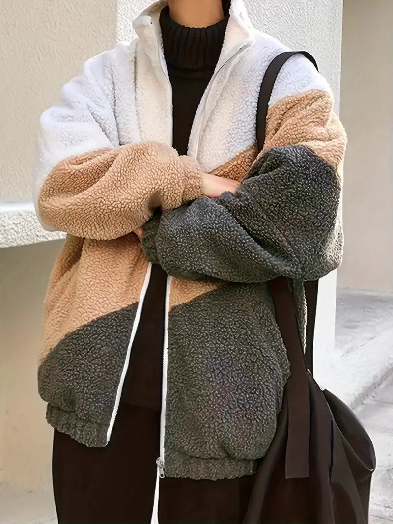 Veste Homme Hiver Colorée à Manches Longues - LuxeStyle