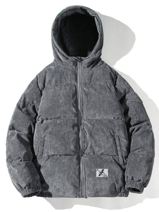 Veste Hivernale Doublée pour Homme avec Col Haut - LuxeStyle