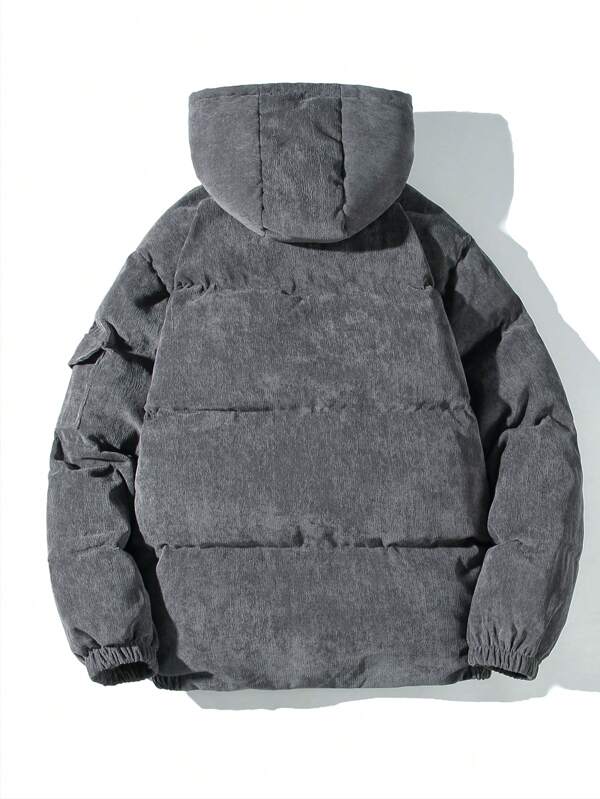 Veste Hivernale Doublée pour Homme avec Col Haut