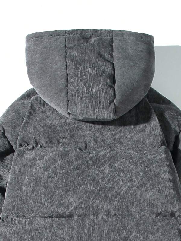Veste Hivernale Doublée pour Homme avec Col Haut