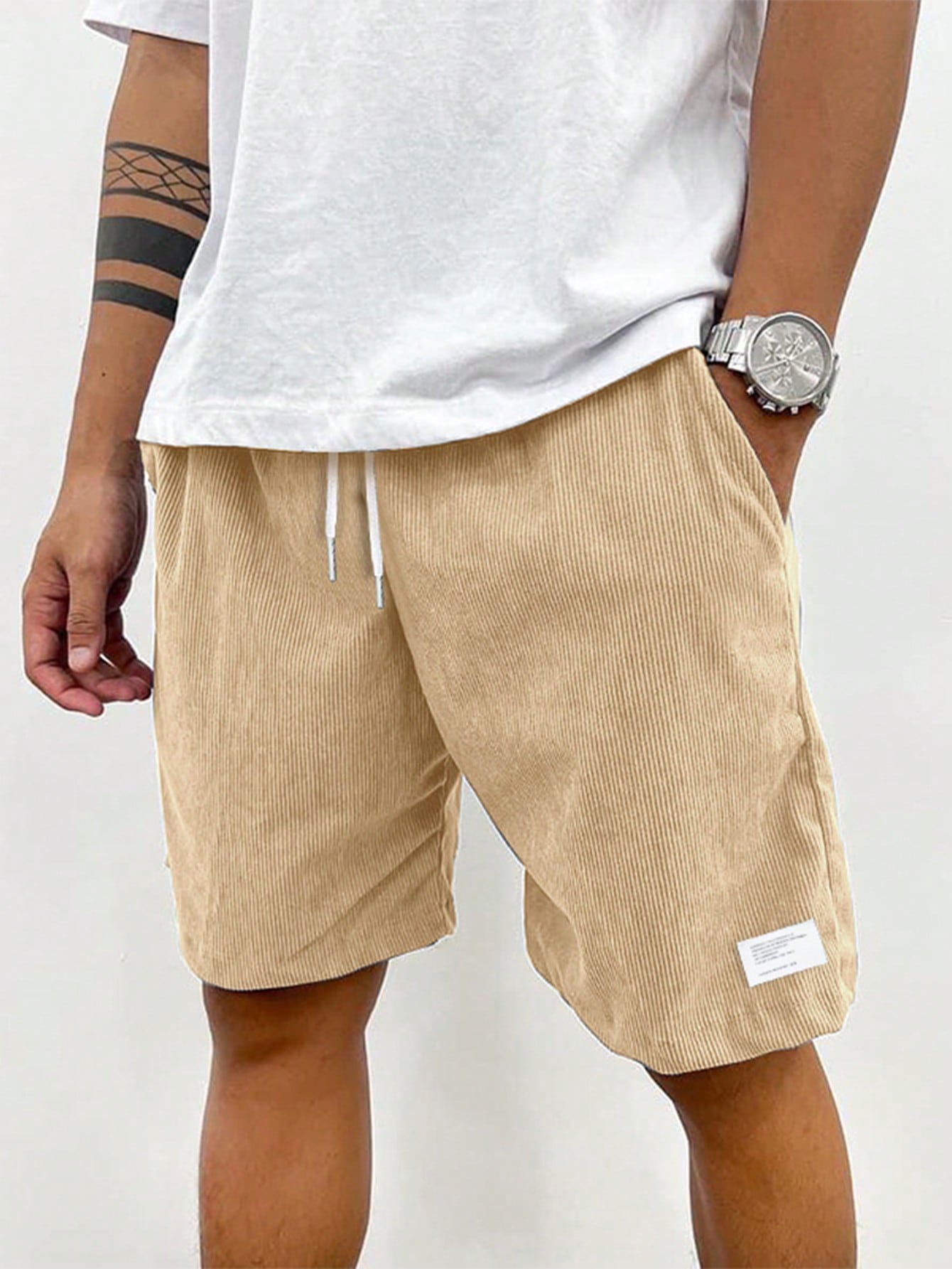Short de Sport Velours Doux pour Homme