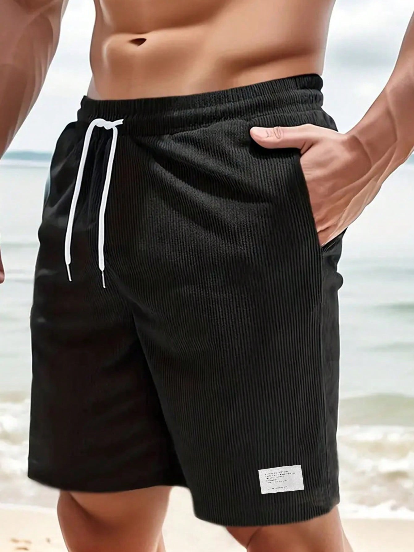 Short de Sport Velours Doux pour Homme