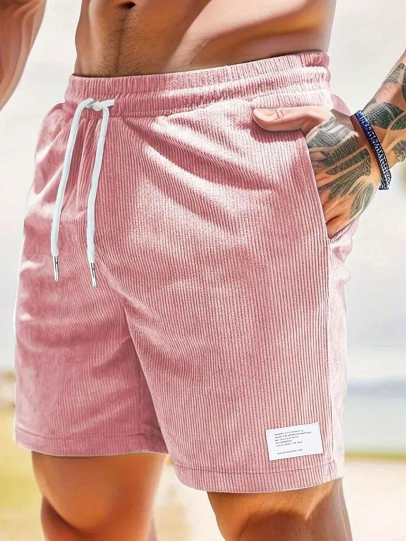 Short de Sport Velours Doux pour Homme