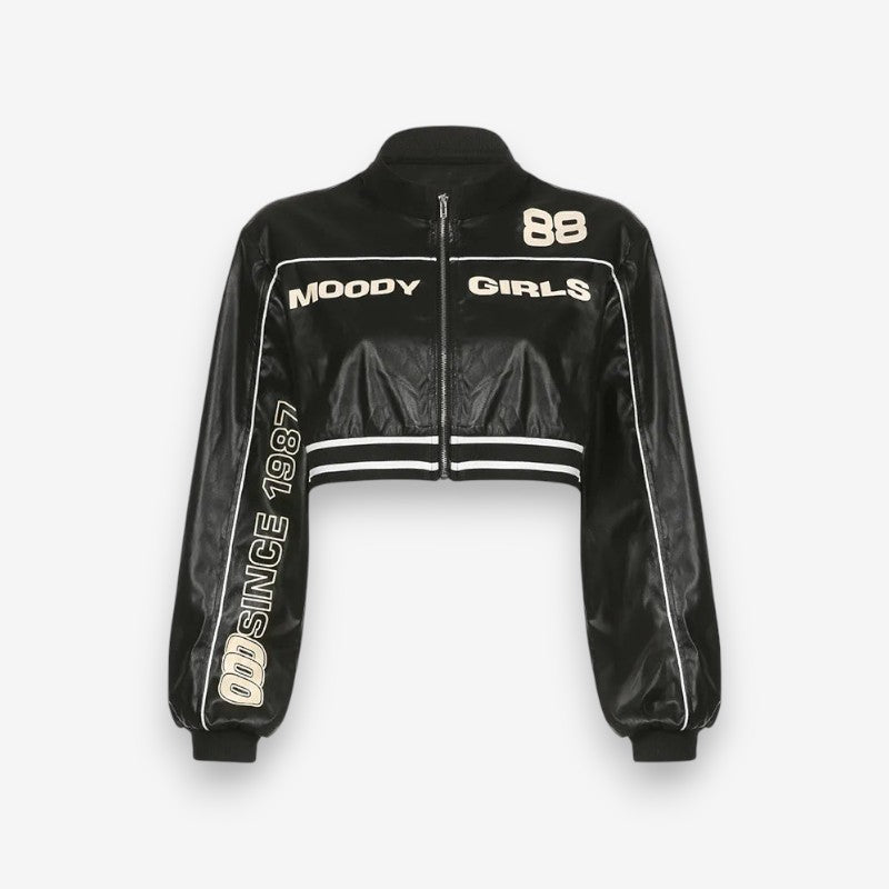 Veste Femme Imprimée Col Rond Élégante - LuxeStyle