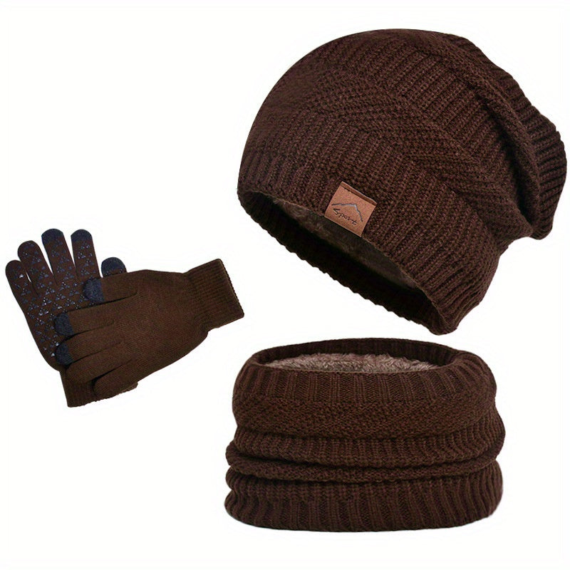 Accessoires Hiver Tricotés Mocha Chaude