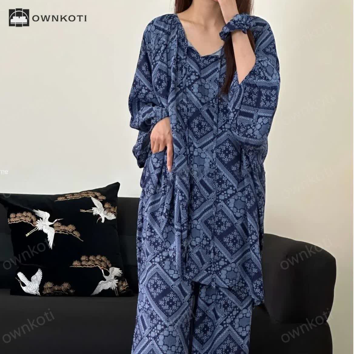 Pyjama Confort Femme et Homme Décontracté pour Dormir - LuxeStyle