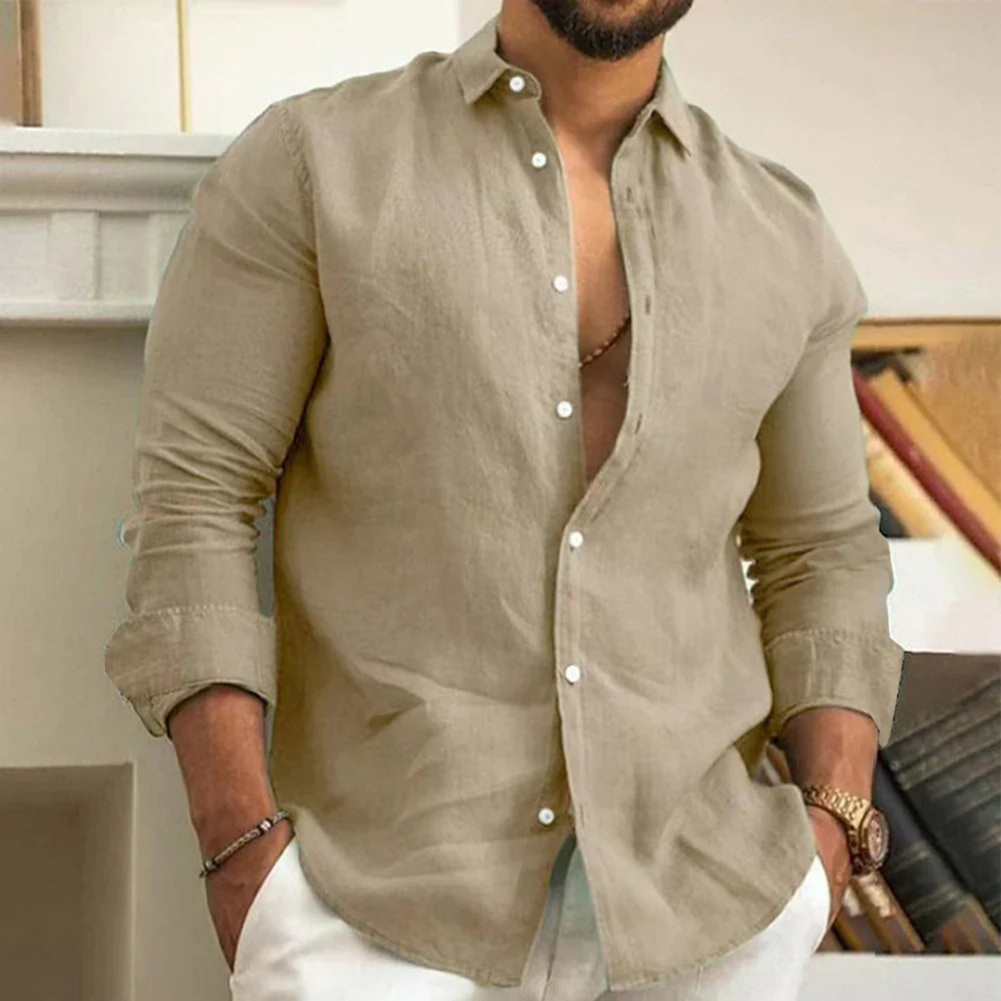 Chemise Homme Légère et Confortable - luxestyle